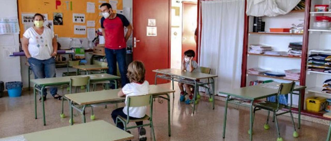 Ayer había 3.750 alumnos afectados por la covid-19 y 109 grupos escolares en cuarentena.