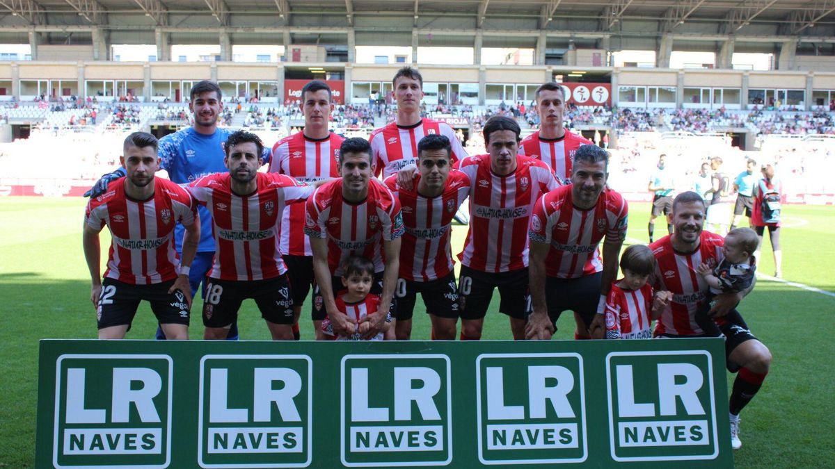 Equipo inicial del Logroñés