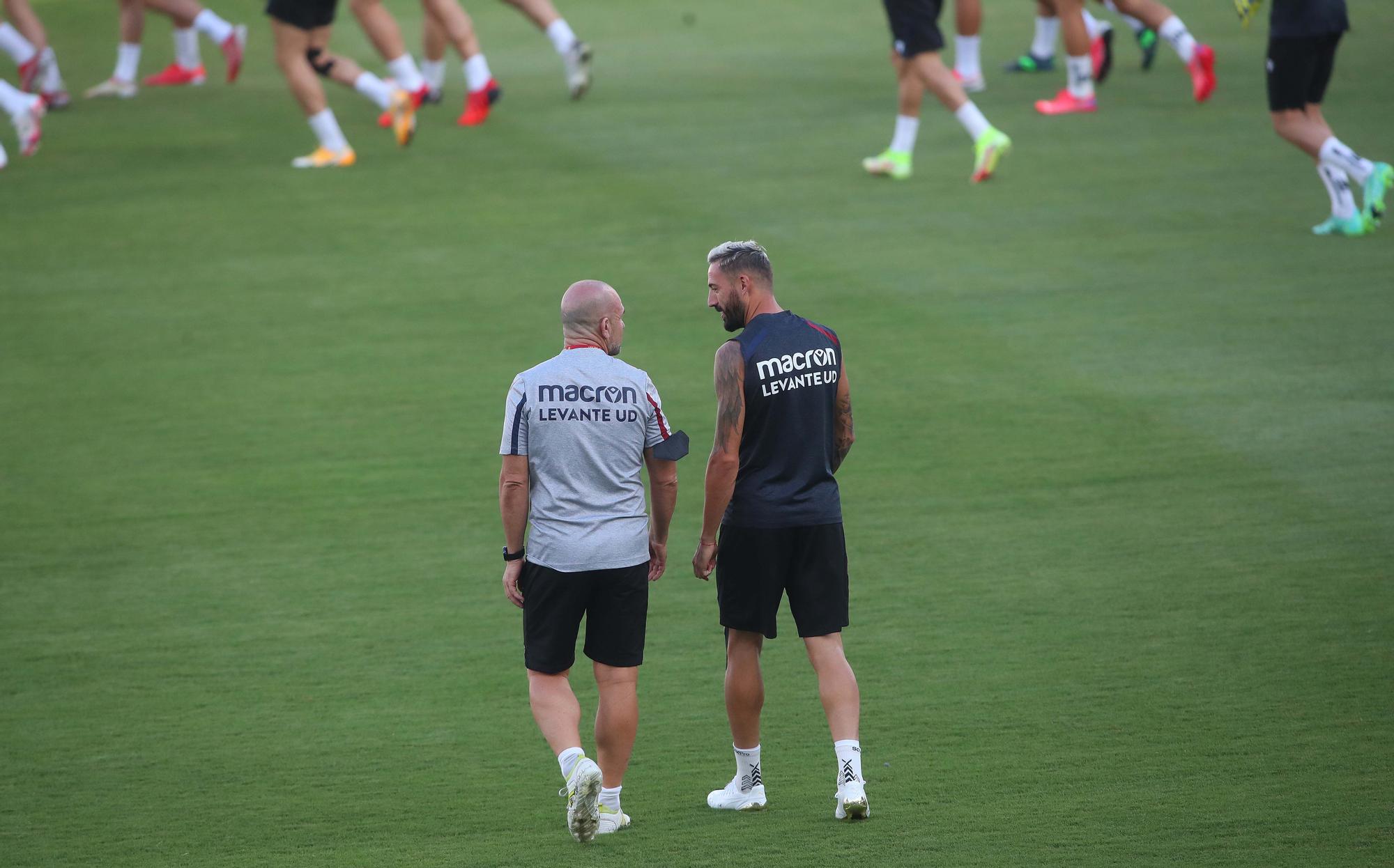 Así ha sido el entrenamiento de hoy del Levante UD