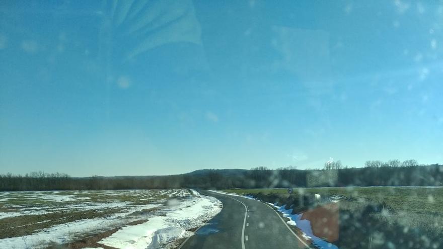 La Diputación habla de &quot;normalidad&quot; condicionada por el frío en las carreteras de Zamora