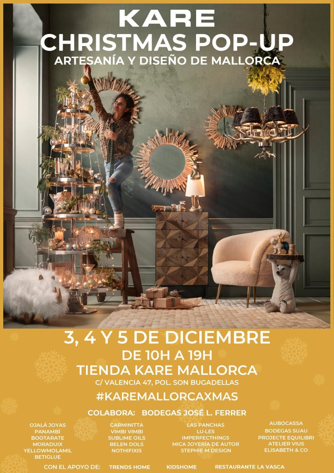 Kare Christmas Pop-Up: Artesanía y diseño de Mallorca