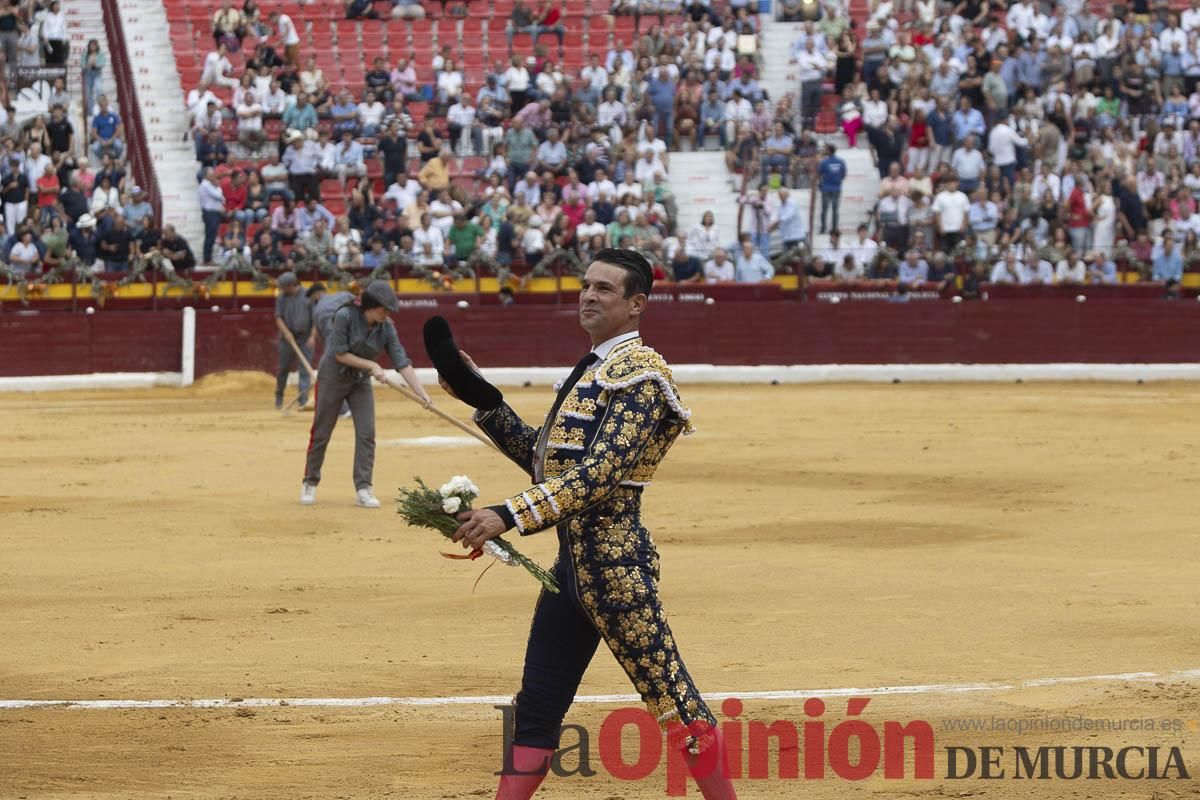 Cuarta corrida en la Feria Taurina de Murcia (Castella, Manzanares y Ureña)