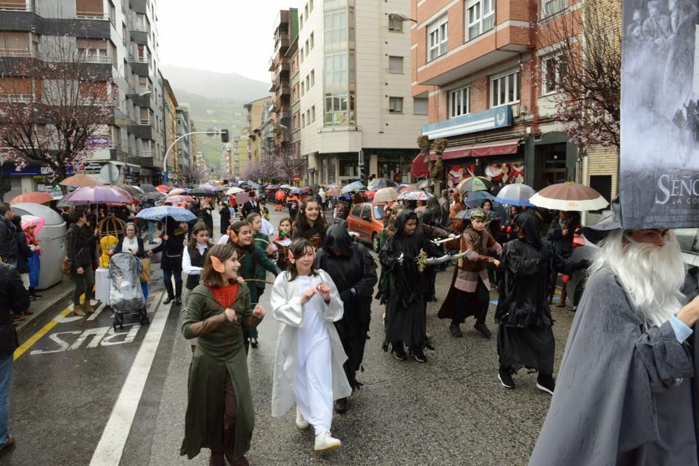 Carnaval infantil en Mieres y Pola de Lena