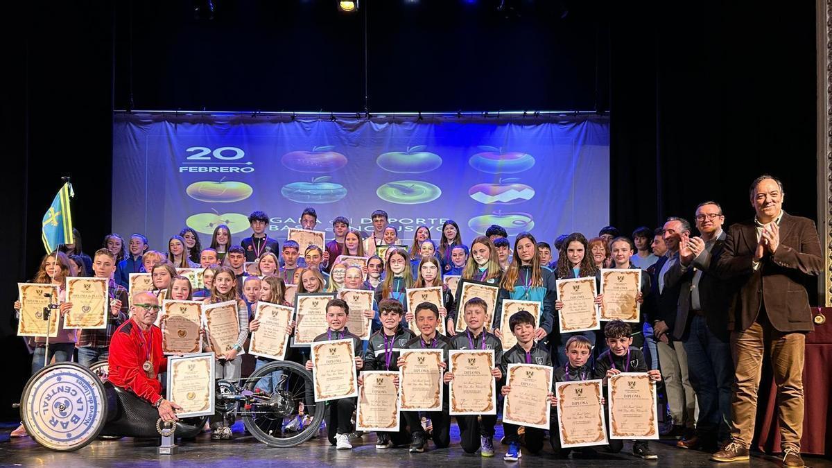 EN IMÁGENES: Así fue la 2.ª Gala del Deporte Base e Inclusivo de Villaviciosa