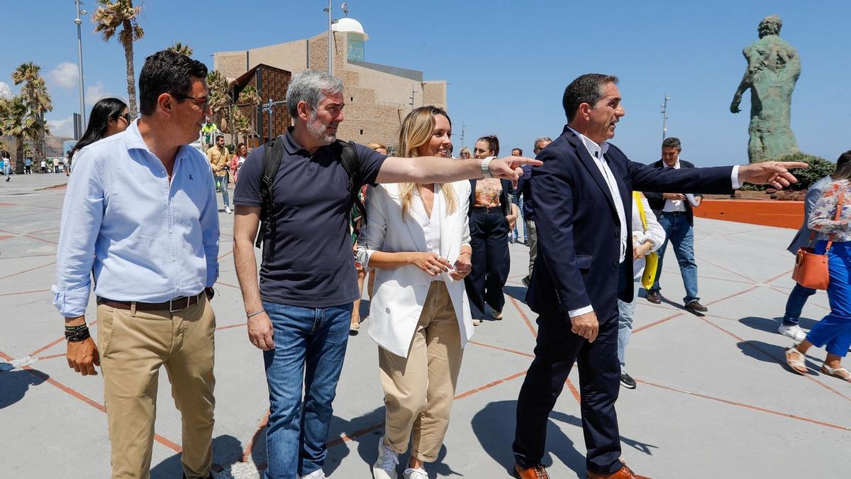 Fernando Clavijo cierra una campaña de propuestas para ratificar que Coalición Canaria &quot;es el cambio&quot;