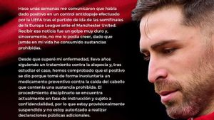Yeray Álvarez, positivo en un control antidopaje