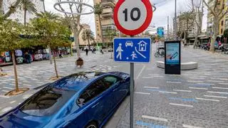 Con el pie en el freno en Benidorm: calles a 10 km/hora que reducen la siniestralidad