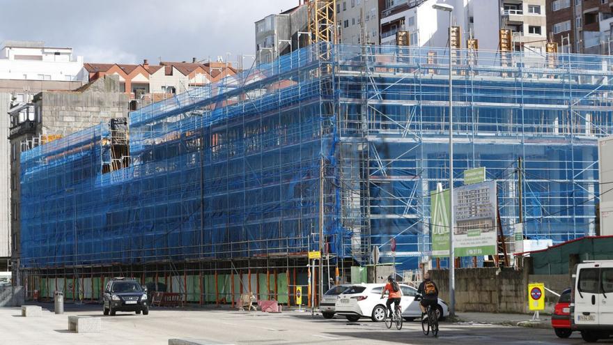 Vigo recupera el músculo inversor privado en la construcción con casi 170 millones en 2021