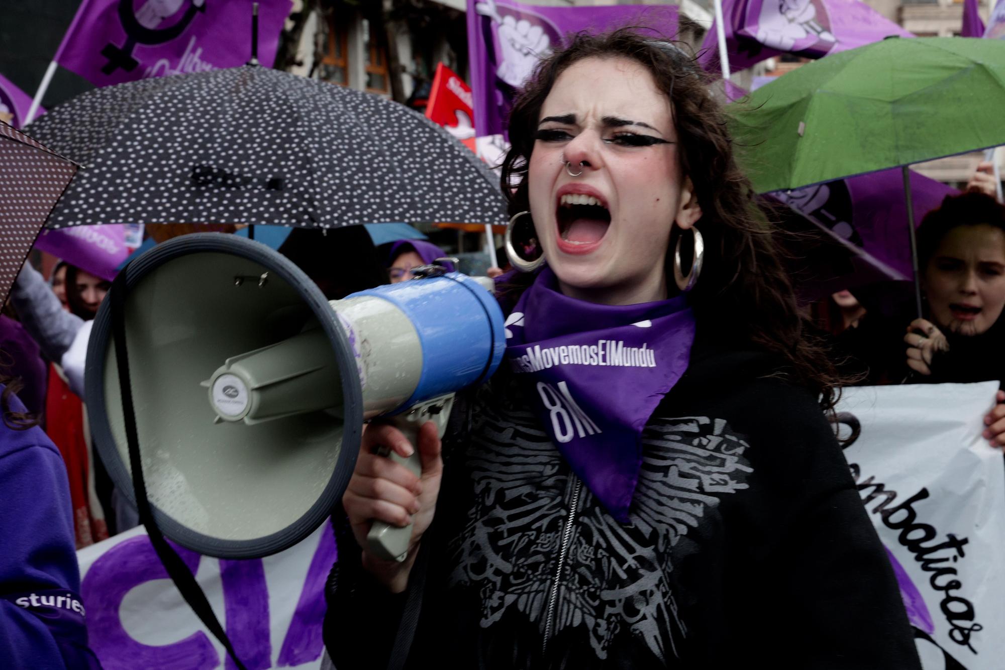 Manifestación del 8M en Oviedo