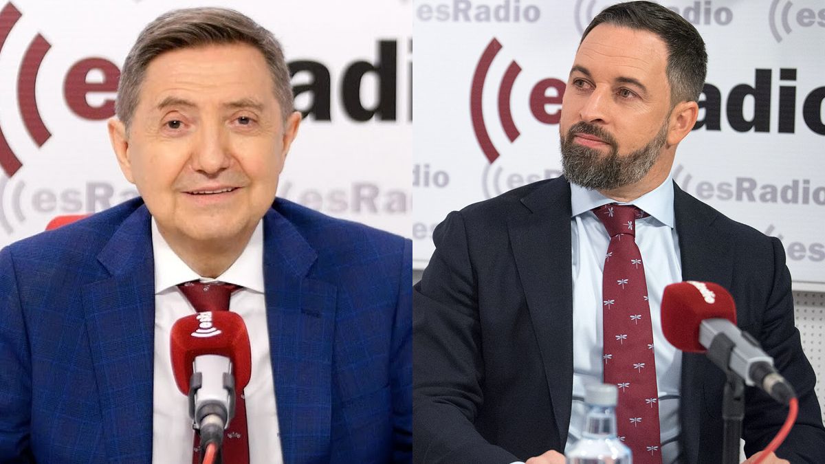 Federico Jiménez Losantos y Santiago Abascal