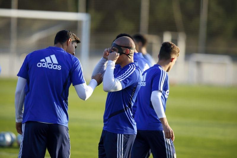 Entrenamiento del Real Zaragoza del 29 de octubre