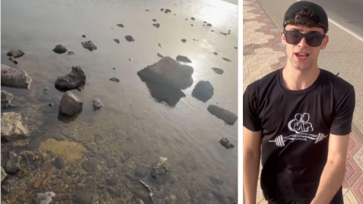 Miedo en una playa de La Manga, en Murcia vecinos temen el robo de la 'piedra secreta' del Mar Menor