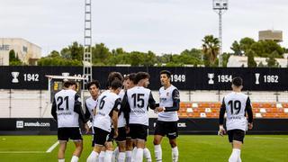 Sufrida victoria del Valencia Mestalla ante el Hércules B (1-0)