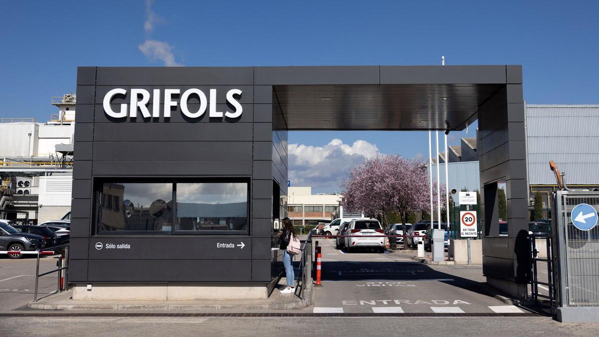 Instalaciones de Grifols SA en Barcelona.