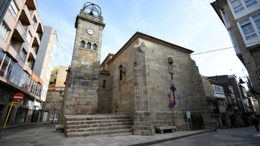 Marín restaurará la torre del reloj del Templo Vello con financiación de la Xunta