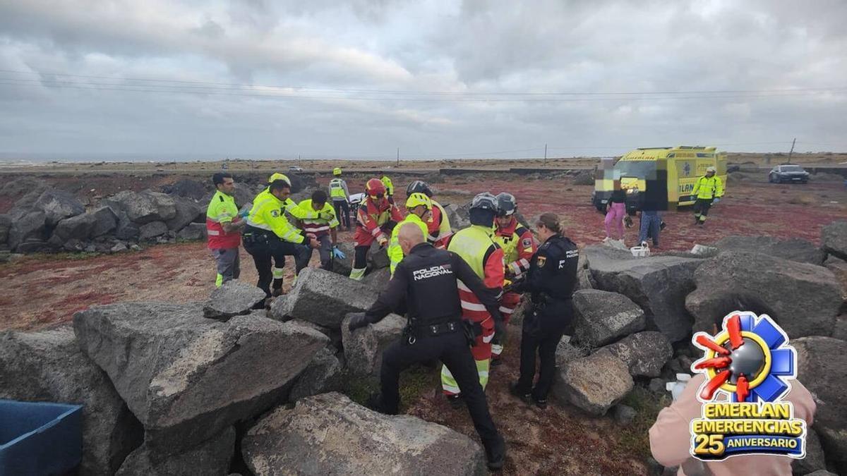 Búsqueda de un hombre desaparecido en Arrecife