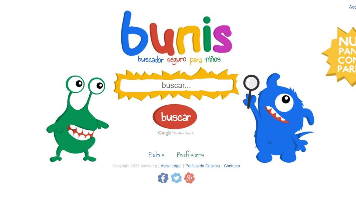 Bunis es otro buscador seguro para niños