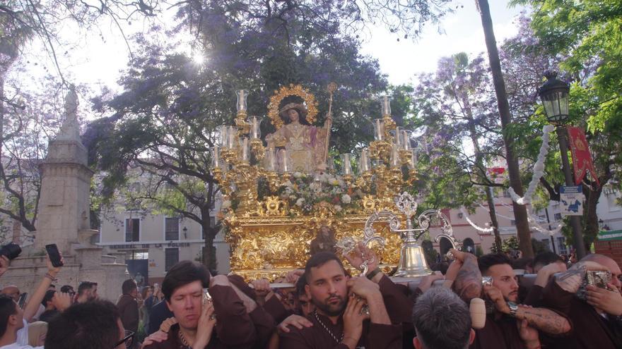 La Divina Pastora vuelve este sábado a las calles de Capuchinos con nuevo recorrido y varios estrenos