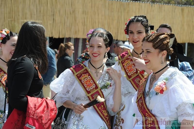 Acto de cierre de las barracas en Murcia