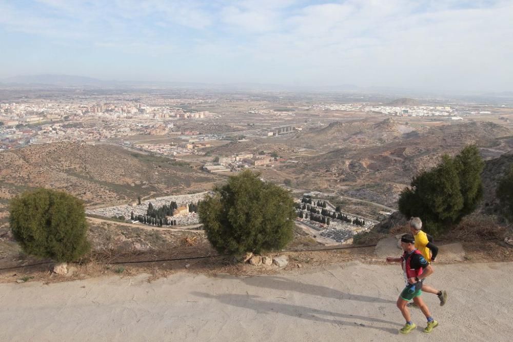 Ruta de las Fortalezas 2018 subida del Monte del Calvario