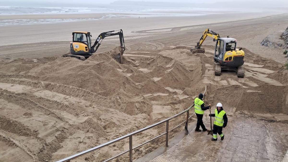 ¿Por qué había dos excavadoras en la arena de Salinas? Este es el ...