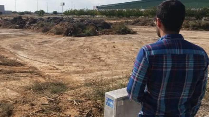 Terrenos en el polígono de Dolores para la planta de transferencia.