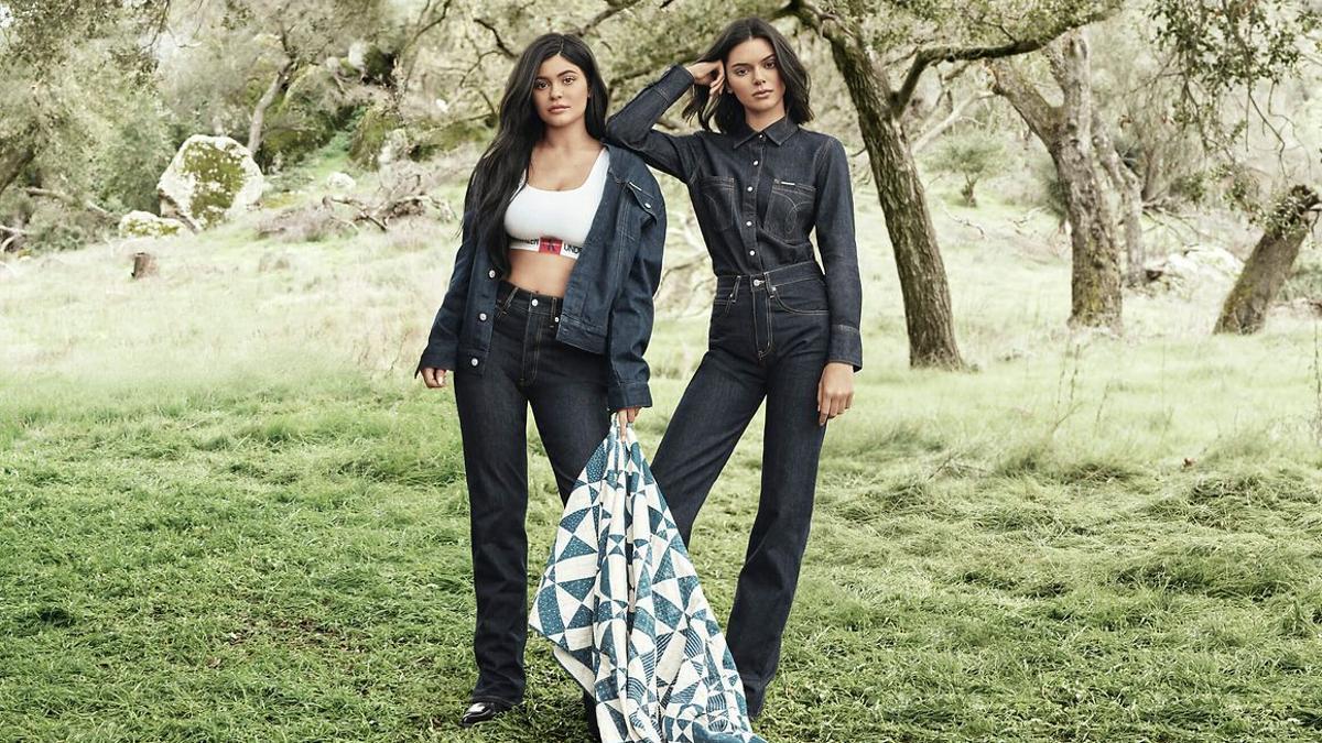 Kylie Jenner y Kendall Jenner en la nueva campaña de Calvin Klein