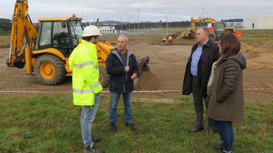 Inspección a la obra del vivero de empresas