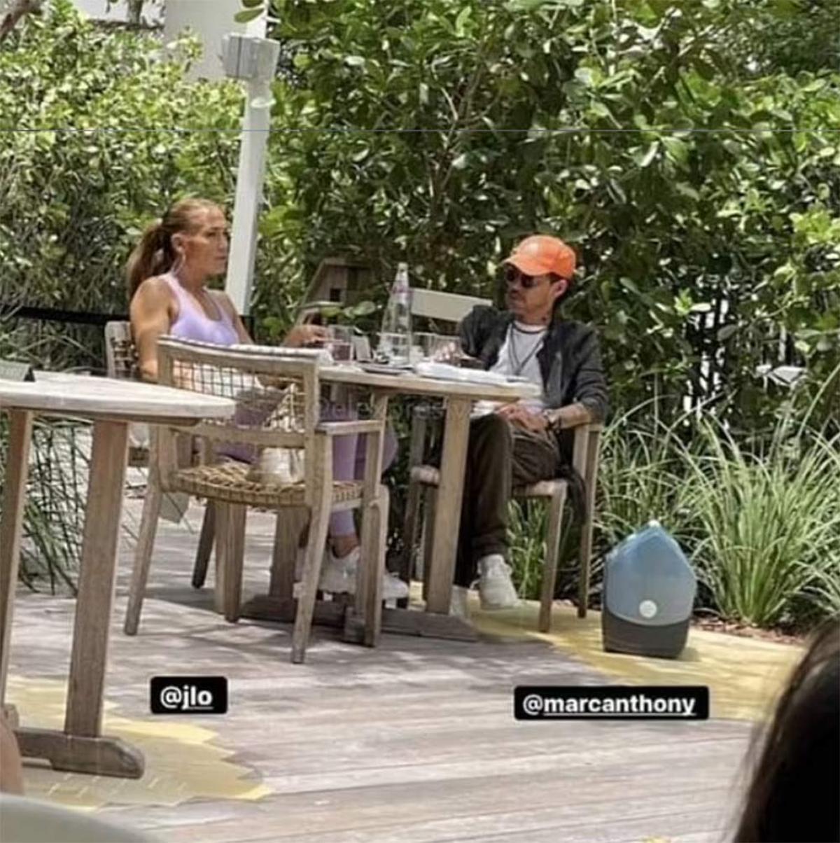 Jennifer Lopez y Marc Anthony en Miami