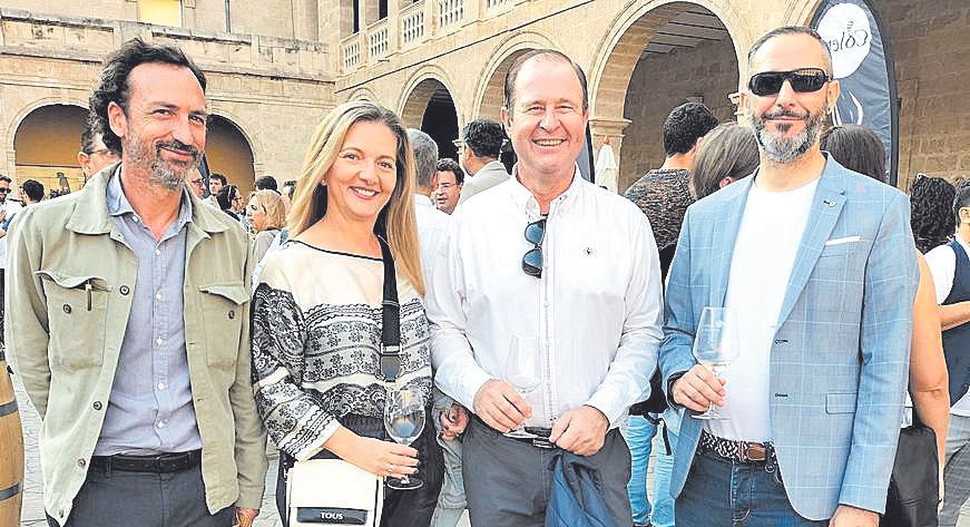 Pedro Cladera, María José Cerrillo, Jacinto Sanz y Juan Cañellas.