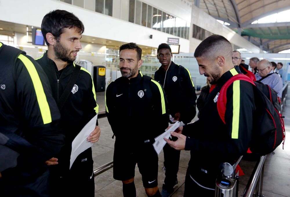 Salida del Hércules a Mallorca para romper su gafe