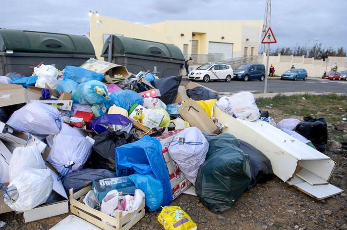 CONFLICTO RECOGIDA DE BASURA MUNICIPIO TELDE