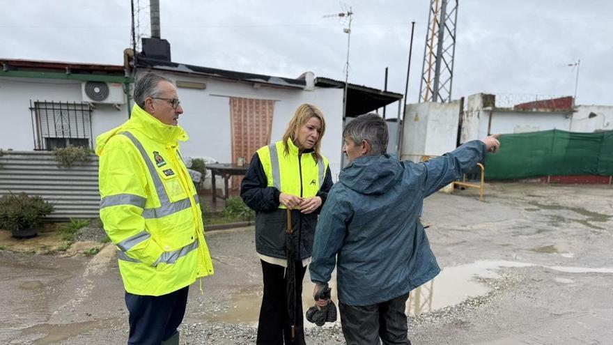 La crecida de los ríos Odiel, Chanza y Guadiana pone en alerta a la provincia de Huelva