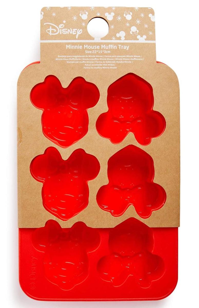 Moldes para cupcake de Minnie Mouse en Primark (Precio: 4 euros)