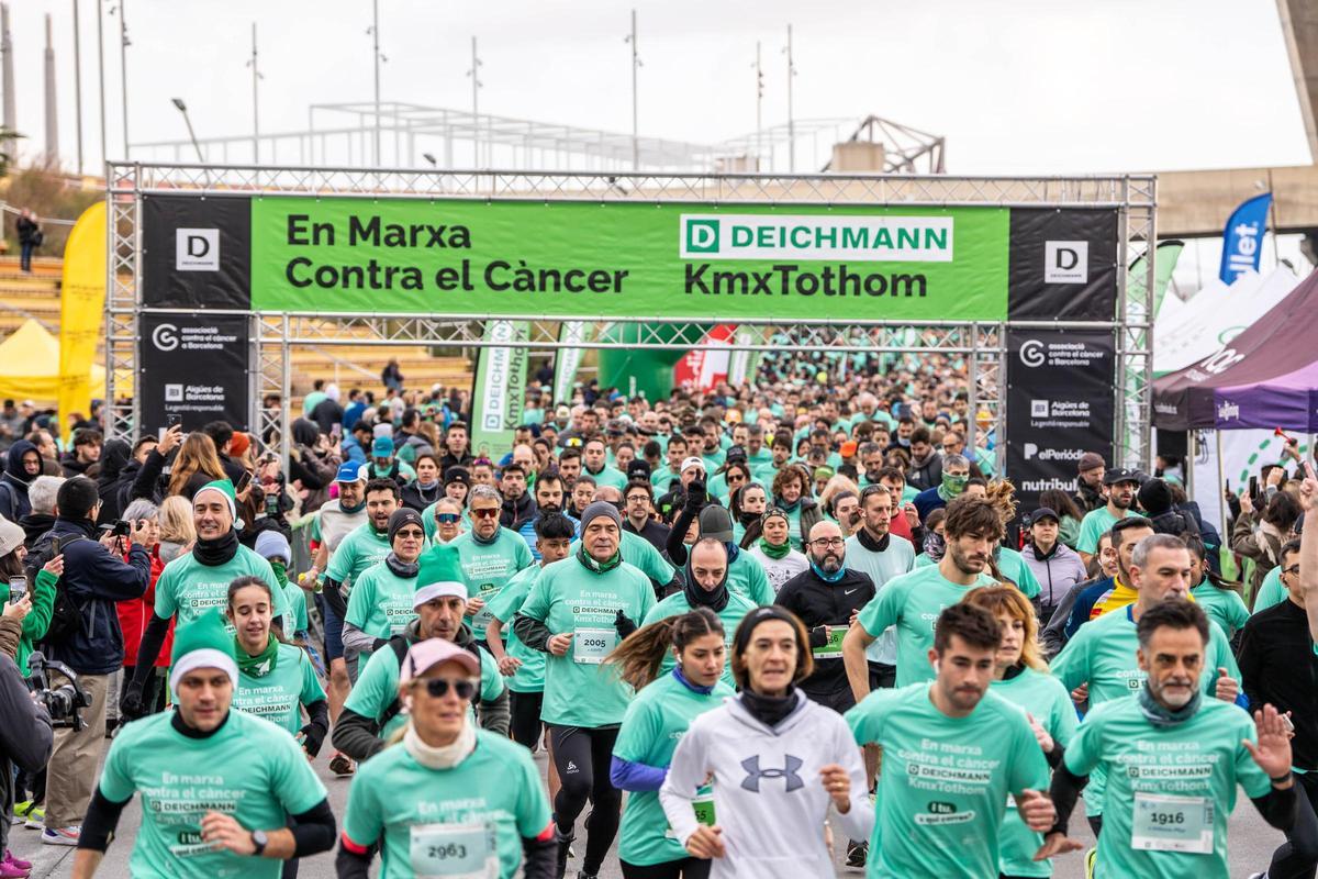 8a edición de la Cursa Solidària 'Barcelona en marxa contra el càncer'