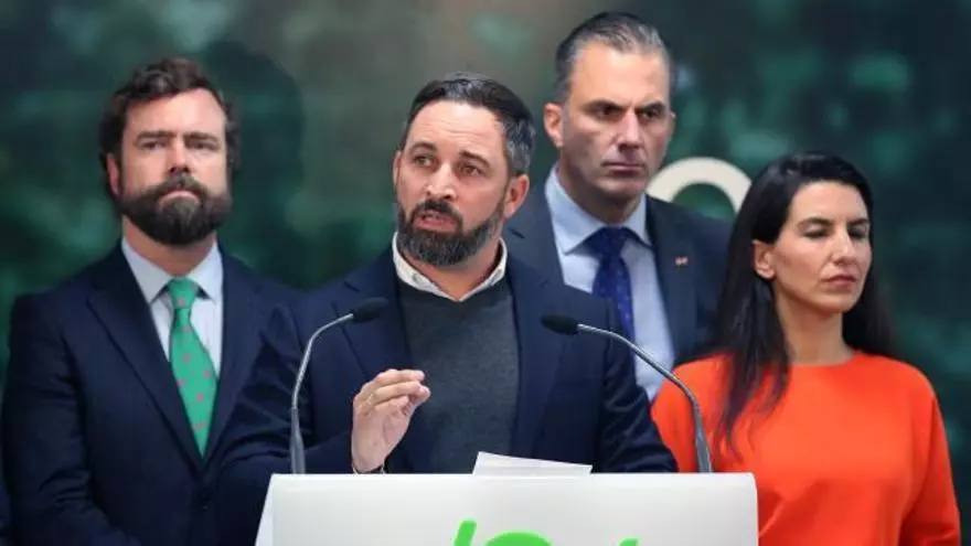 Vox votará "en contra de cualquier Gobierno del PSOE"