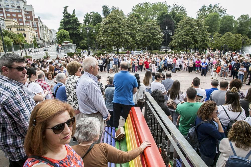 Concentración en Oviedo para pedir justicia para David Carragal