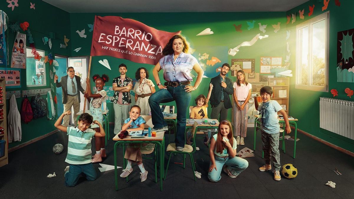 ‘Barrio Esperanza’: la serie de RTVE que mezcla comedia, colegio y segundas oportunidades.