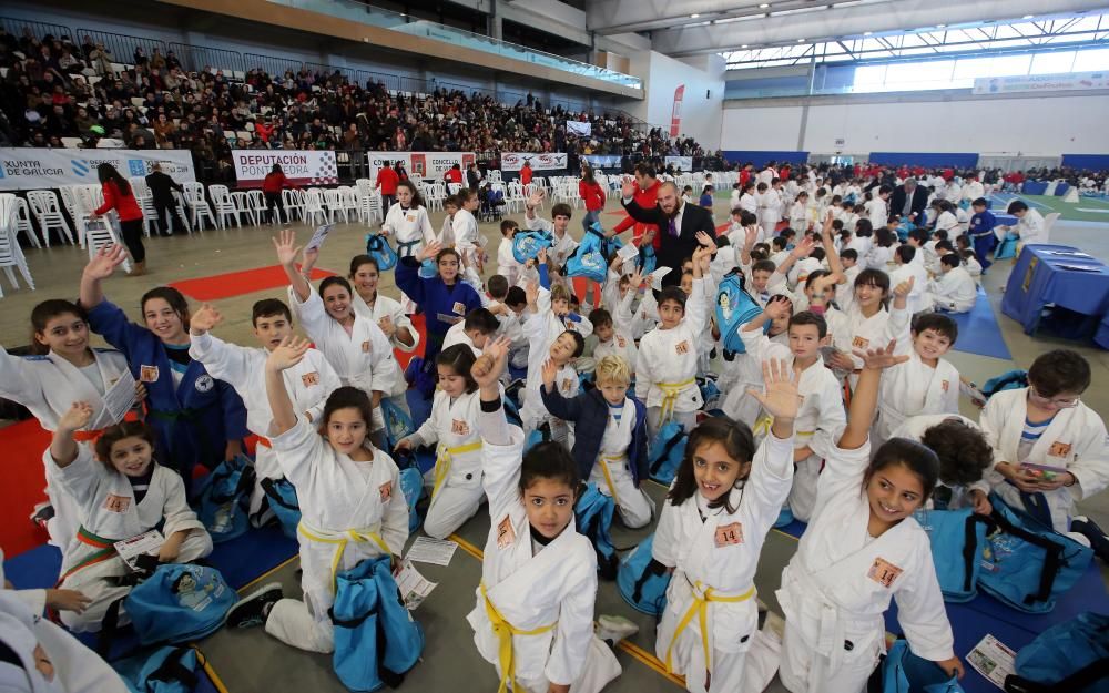 Más de 1.500 judokas con sus familiares abarrotan el Ifevi para vivir un gran día de fiesta y compañerismo