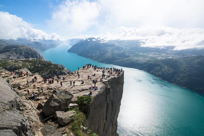 Preikestolen, Noruega