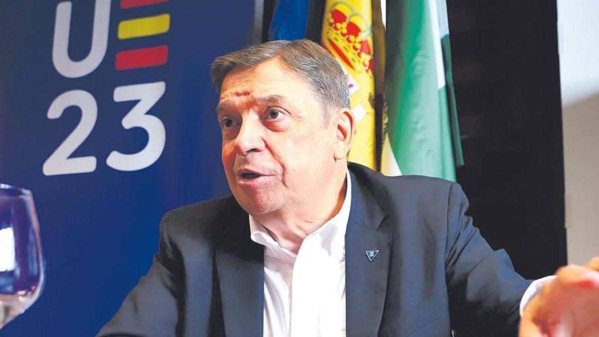 El ministro de Agricultura en funciones, Luis Planas.