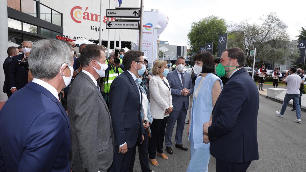 Inauguración de la Feria Internacional de Muestras de Asturias