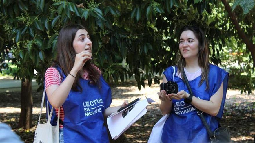 'Lectura en movimiento', actividad enmarcada en la Feria del Libro promocionada por la OEI