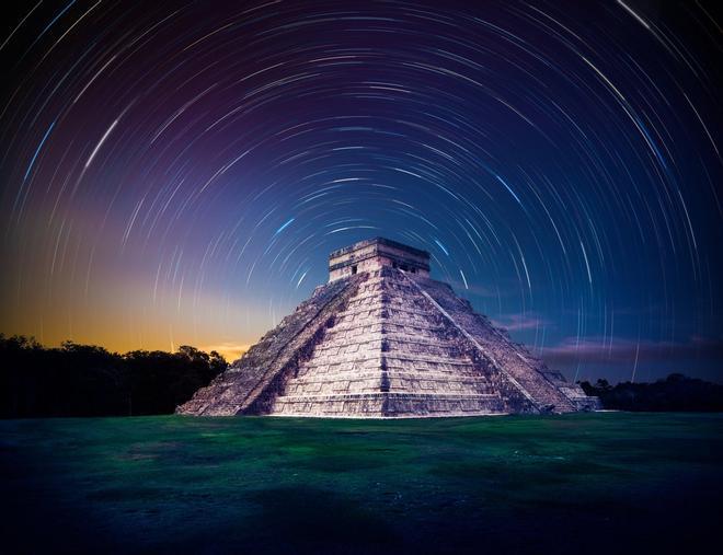 Mayas, construcciones astros