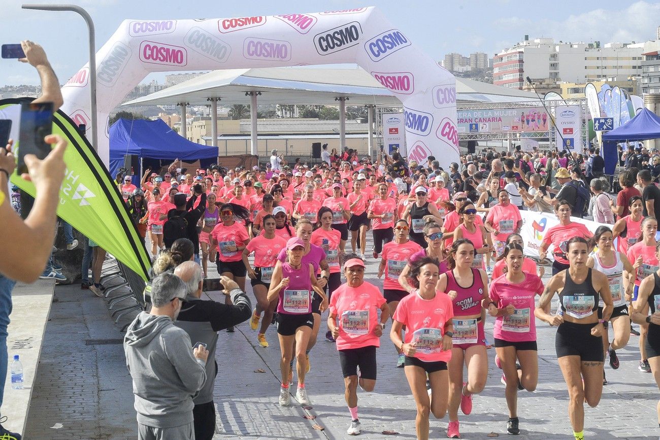 La 'Marea Rosa' de la Carrera de la Mujer de Las Palmas de Gran Canaria, en imágenes