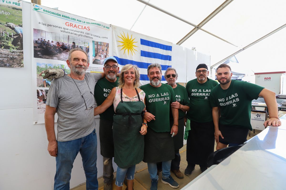 Casetas solidarias en la Feria de Córdoba