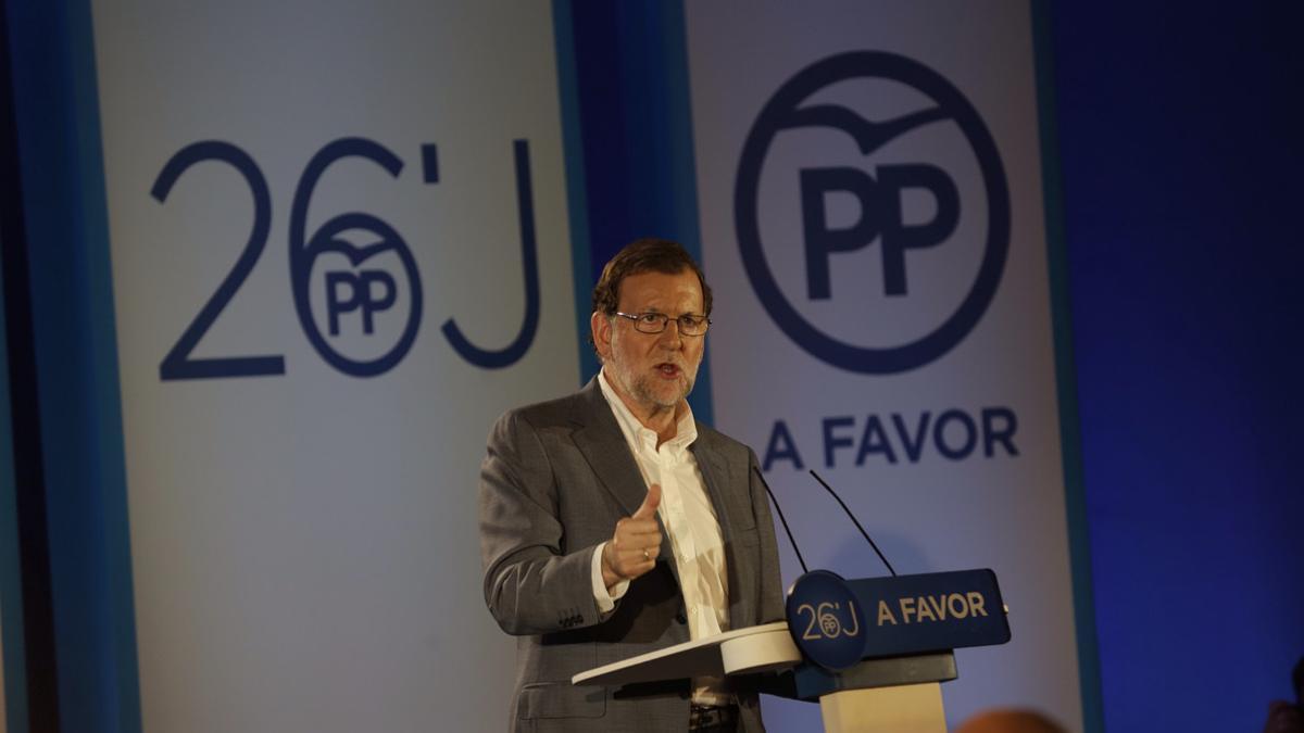 El presidente del Gobierno en funciones, Mariano Rajoy.