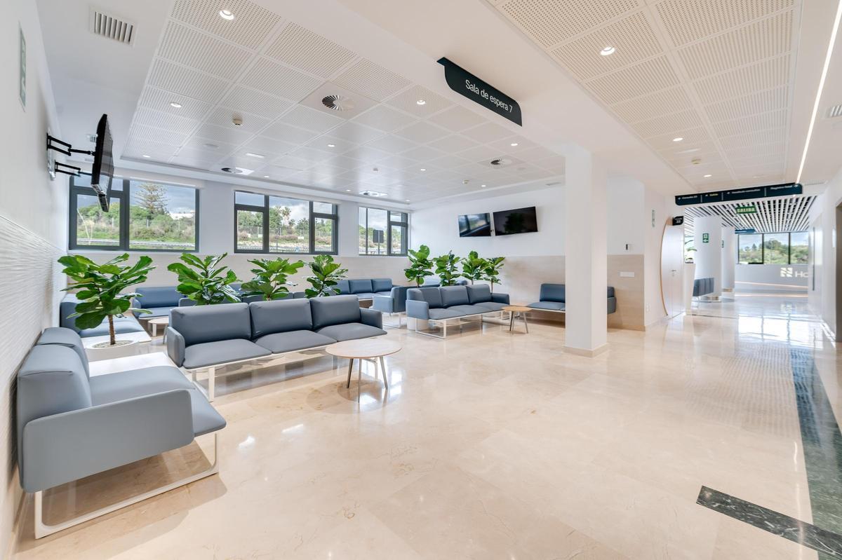 Una de las nuevas áreas inauguradas en Hospiten Estepona