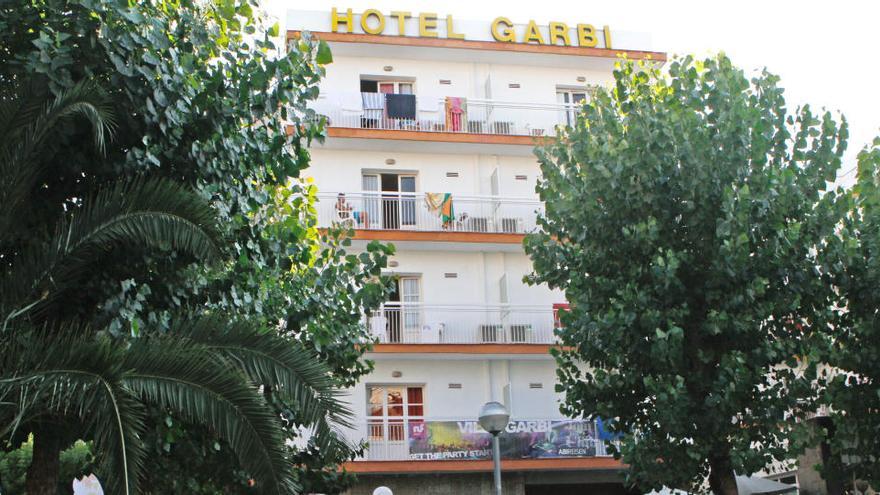 L&#039;hotel on va caure el tursita alemany · Diari de Girona