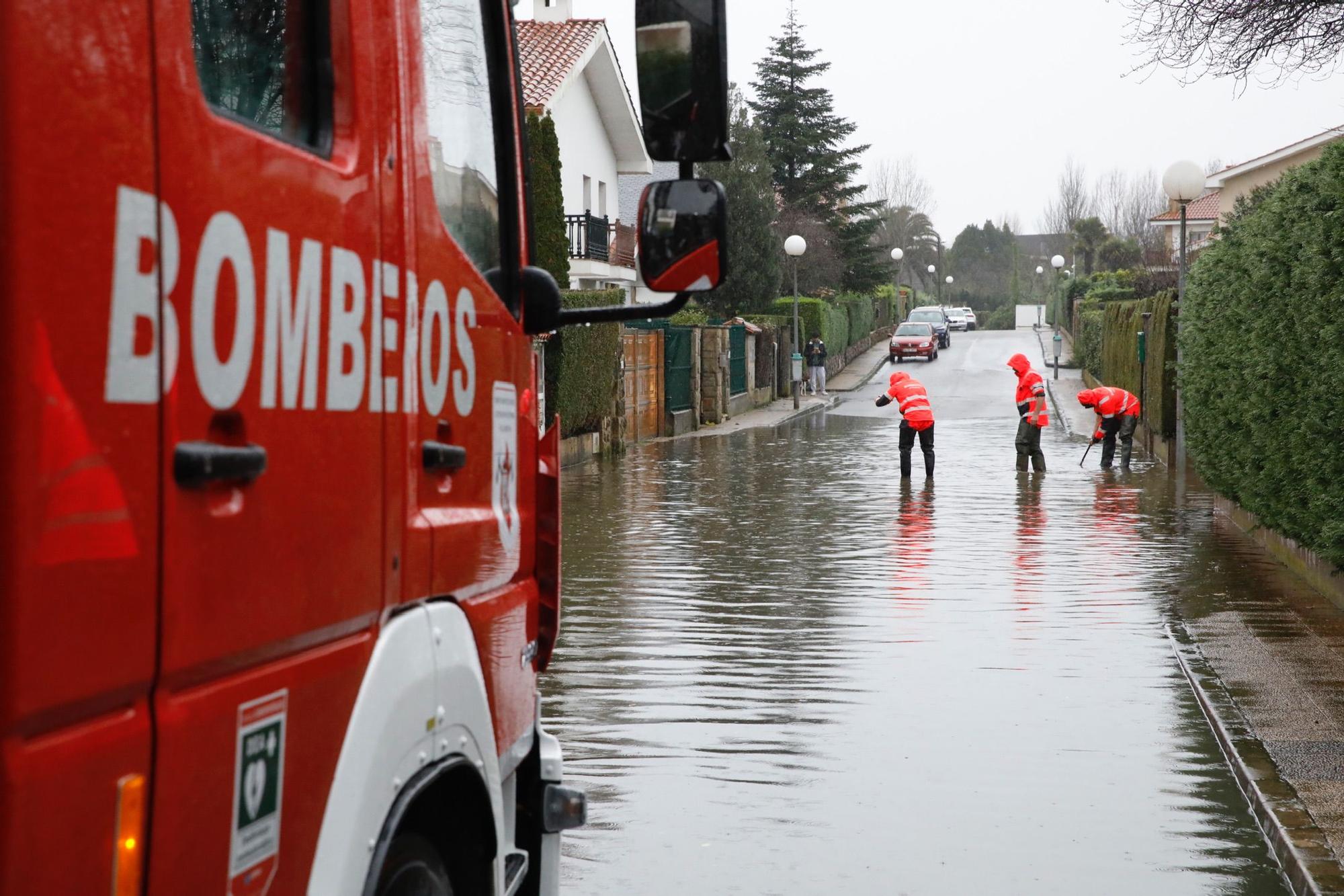 Temporal en Gijón